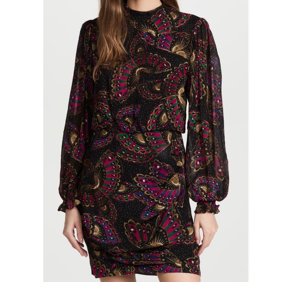 FARM Rio Butterfly Sky Mini Dress - Picture 3 of 11